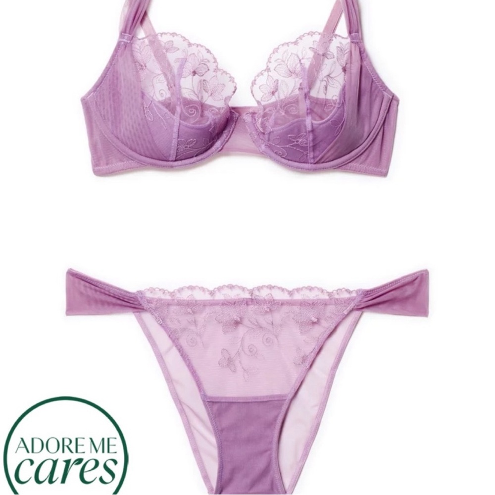 NWT Adore Me Sofia Contour Bra and Panties